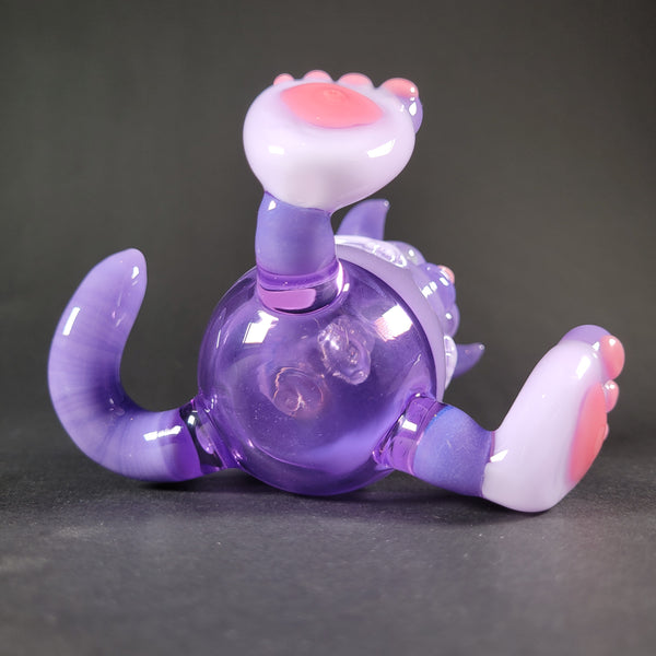 R3G15 Glass - Purple Cat w/ Translucent Bottom