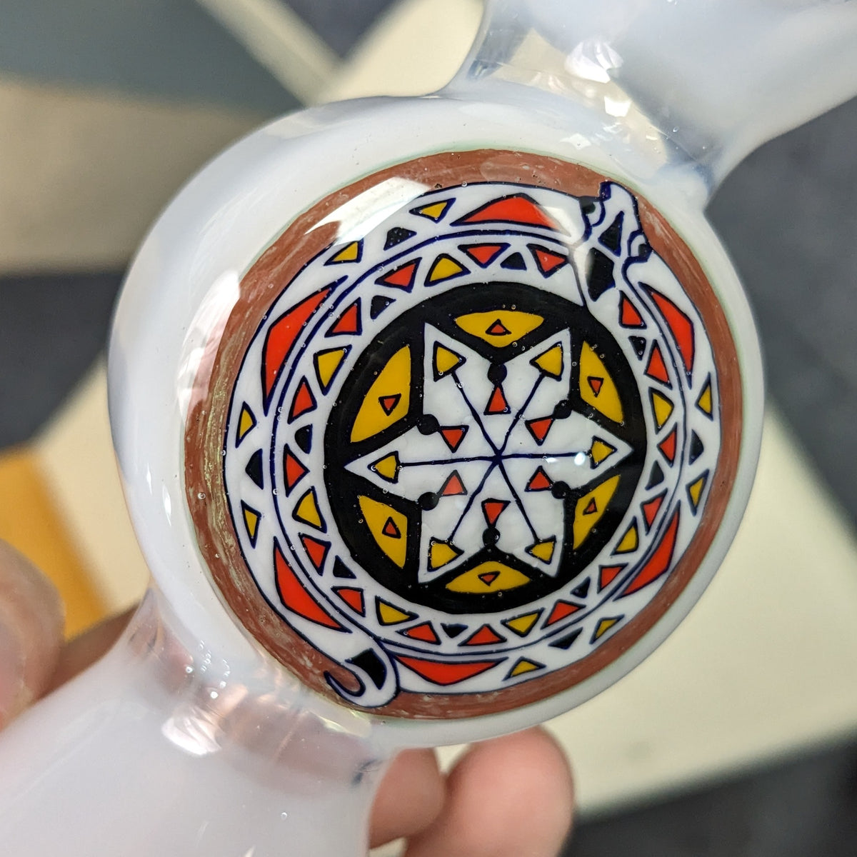 Erin Bourguignon - Snake Mandala Shield