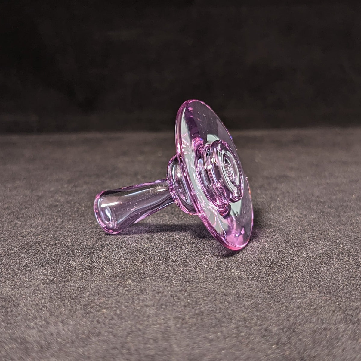 Zach Brown Glass - Transparent Purple Slurper Stopper – Invest in Headies