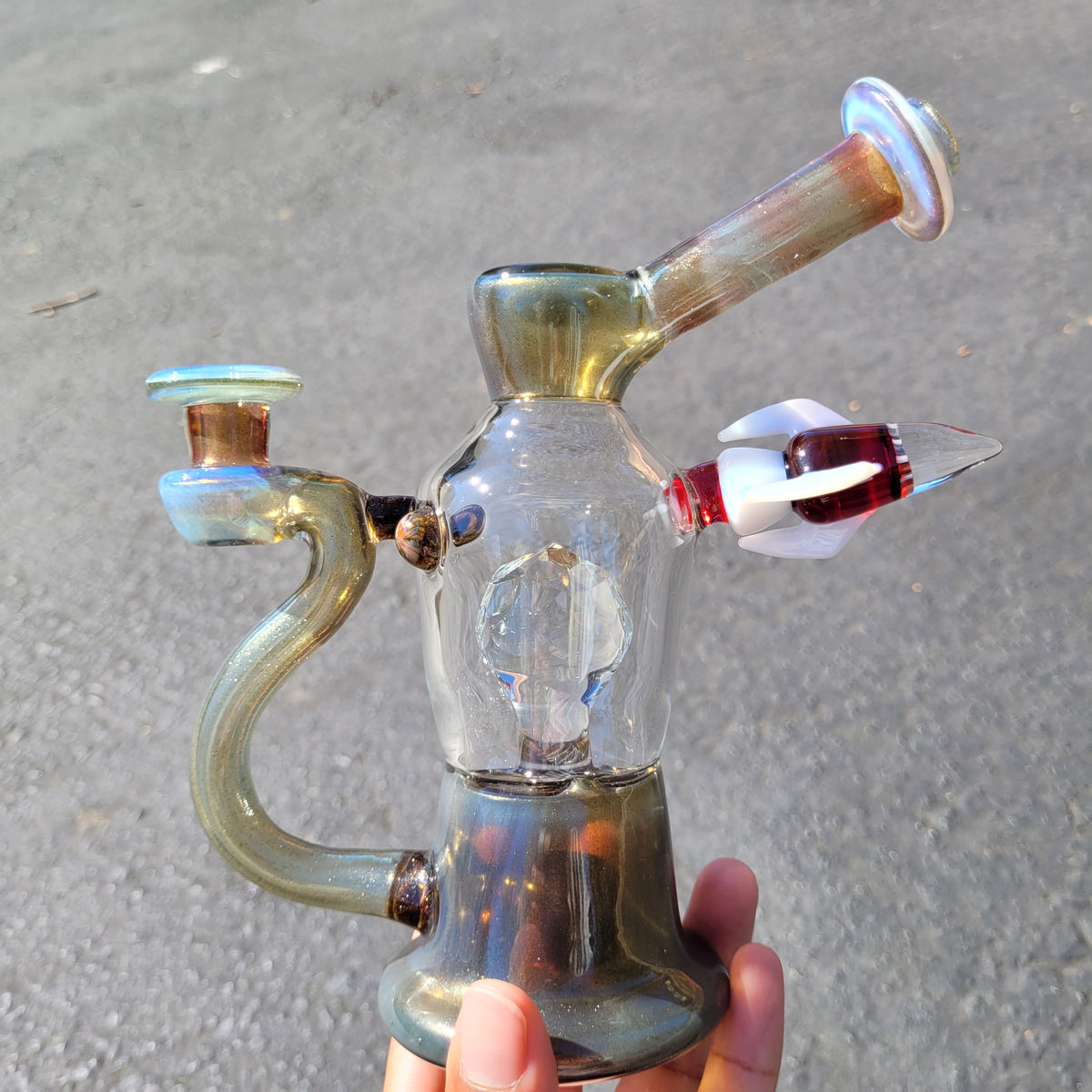 SlickRick Glass - Mini Surge Wave #9