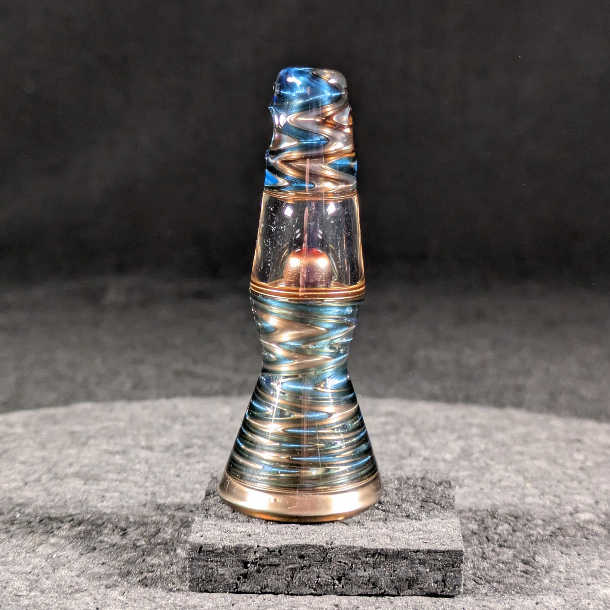 Bluegrass Glass - Metallic Wig Wag Lamp Pendant
