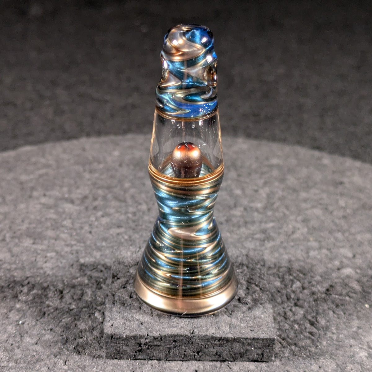 Bluegrass Glass - Metallic Wig Wag Lamp Pendant