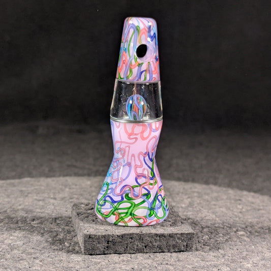 Bluegrass Glass - UV Squiggles Lamp Pendant