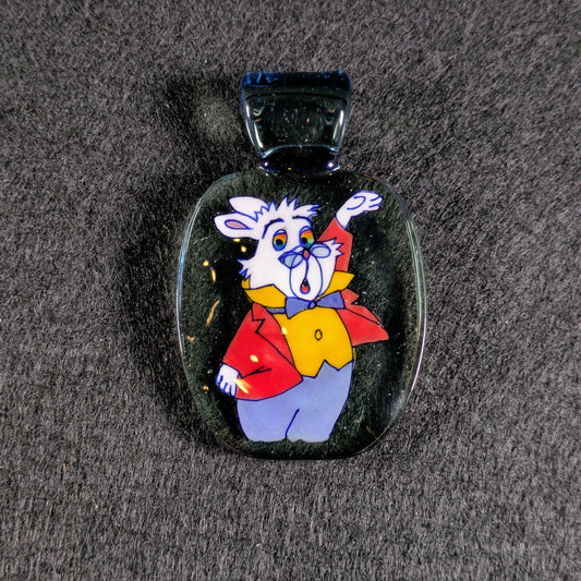 Erin Bourguignon - Potion CFL White Rabbit Pendant (Alice in Wonderland)
