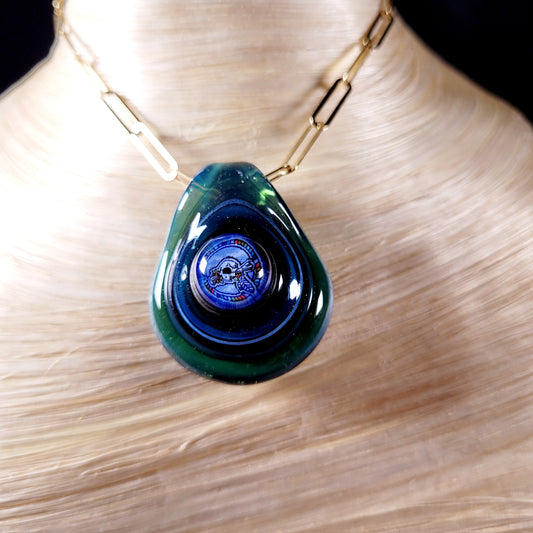 Rose Roadskojima - Cyclops Skull Pendy