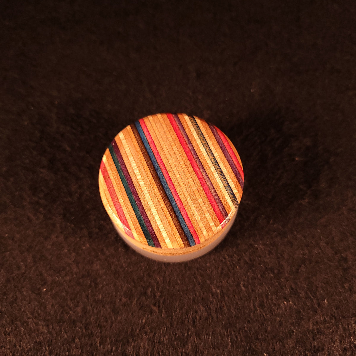 Dead Deck Dab Tools - Purple/Pink Inlay Custom Jar