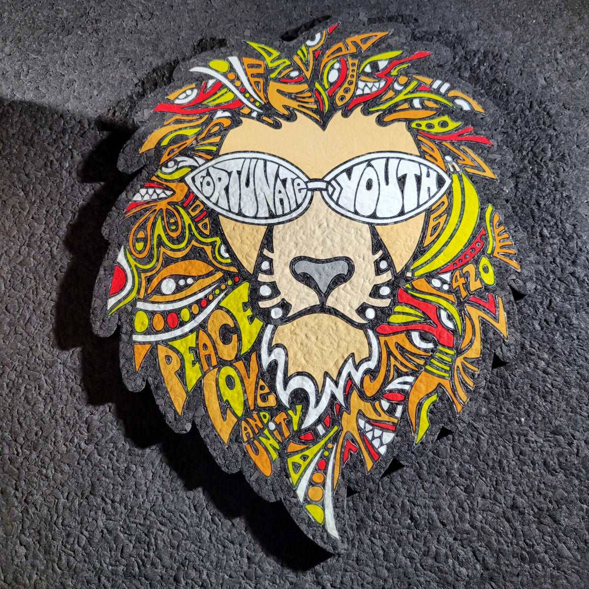 Fortunate Youth - Lion Moodmats