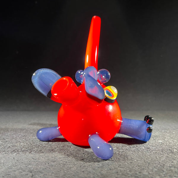 BFF Glass - Red and Purple Chubby Chappy