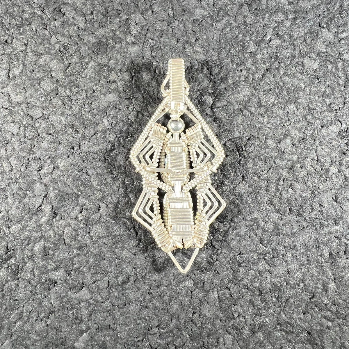 Jason Burruss - Peridot & Aquamarine Silver Wrap