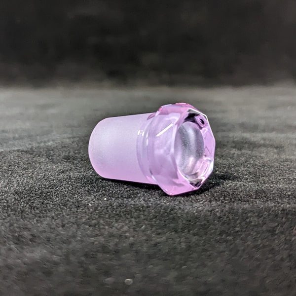 Kovacs Glass - Purple Faceted Reducer (14mm to 10mm)
