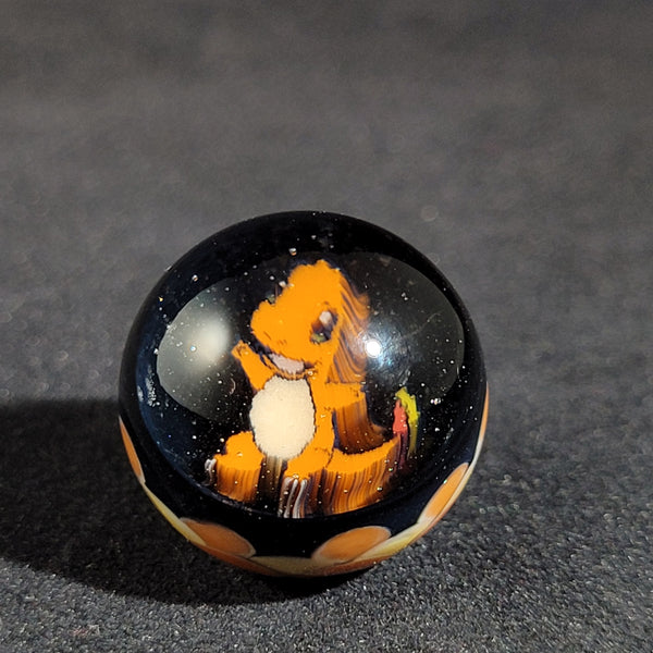Firefox Glass - Charmander Mille Slurper Marble