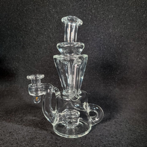 Heart and Mind Glass - Clear Double Uptake Recycler
