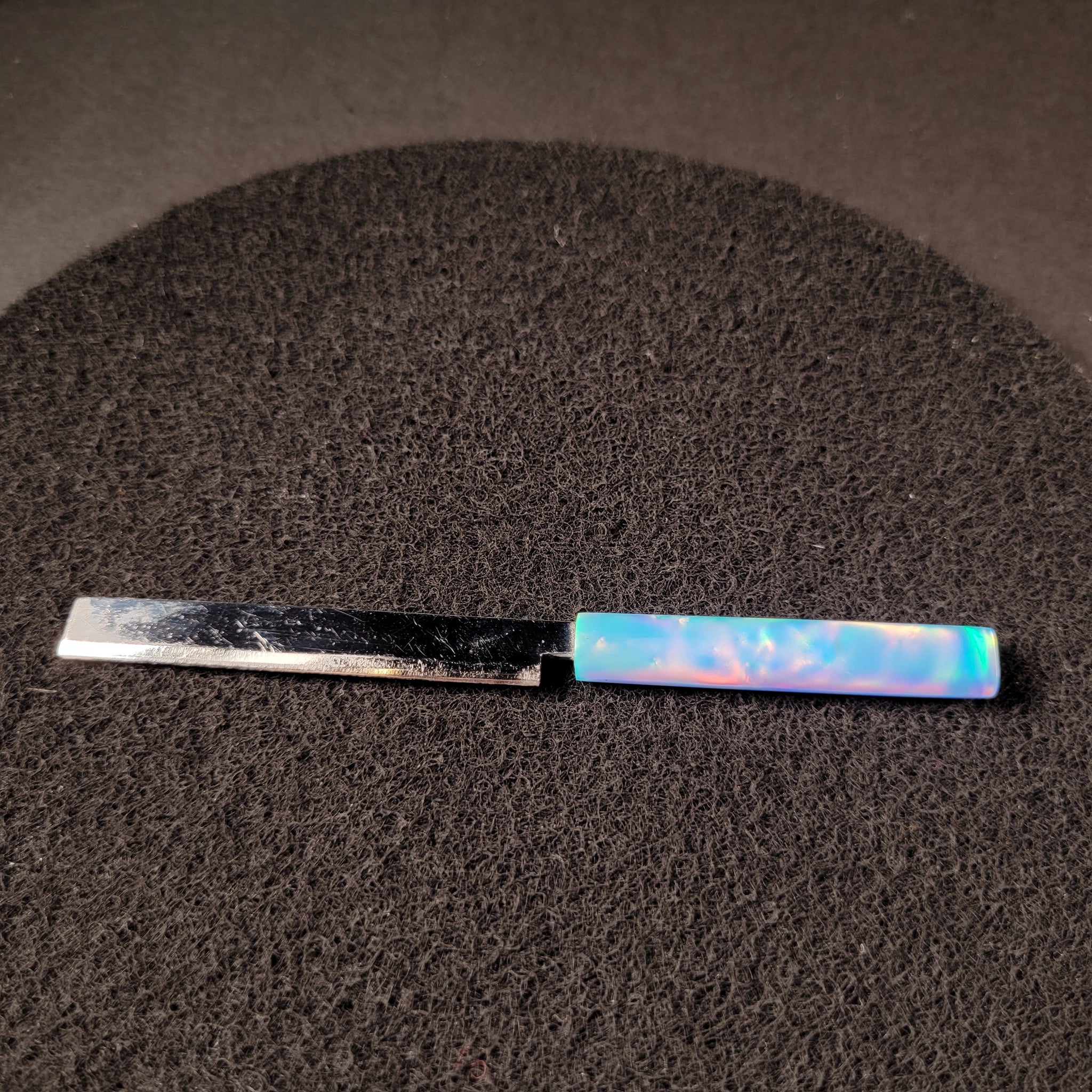 Hardwood Katana - Opal Handle Tuna Knife OG