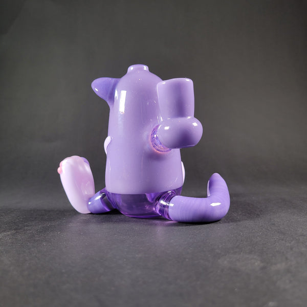 R3G15 Glass - Purple Cat w/ Translucent Bottom