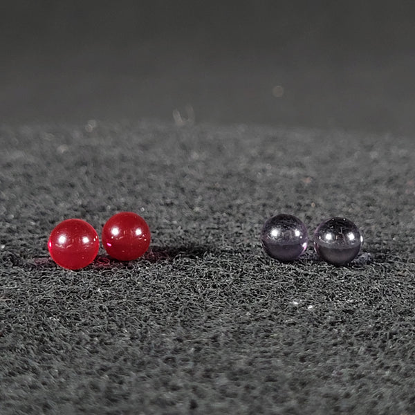 Ruby Pearl Co - 6mm Ruby and Sapphire Terp Pearls