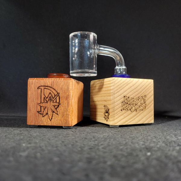 Investinheadies ✖️ Dank Woodworks - 14mm Banger Blocks