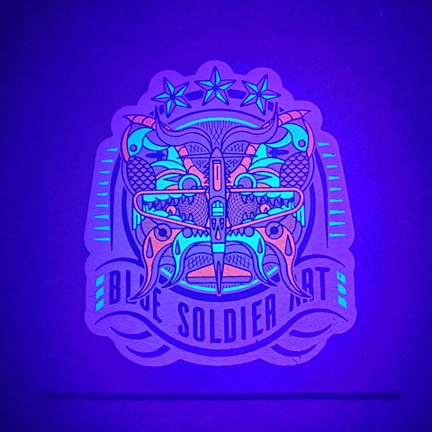 Blue Soldier Art - UV Moodmat (Signed)