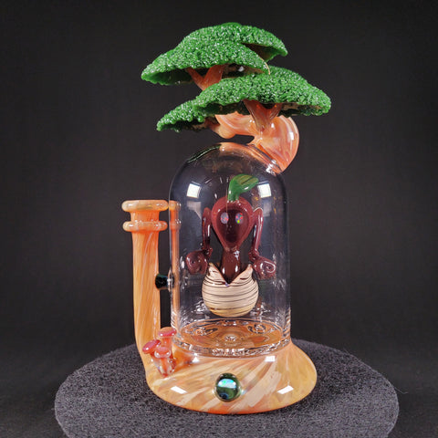 Bubbles The Butcher x Yunk Glass - Floating Seedling in a Bottle
