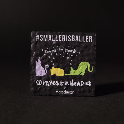 Invest in Headies x Moodmats - Smaller is Baller Mini Mat