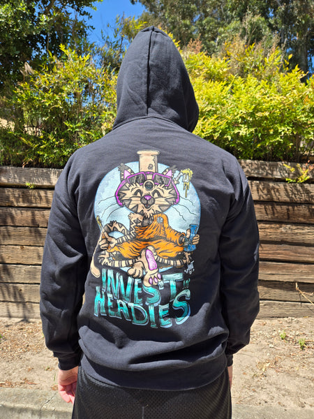 Invest in Headies X Vincent Gordon - Inner Peace Cat Hoodie