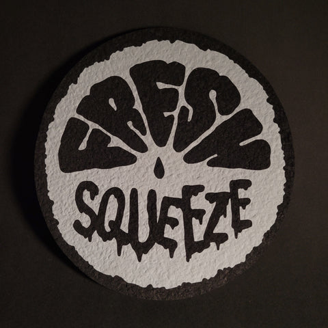 Fresh Squeeze Rosin x Waterboyz 710 - Signed Logo Circle Mat