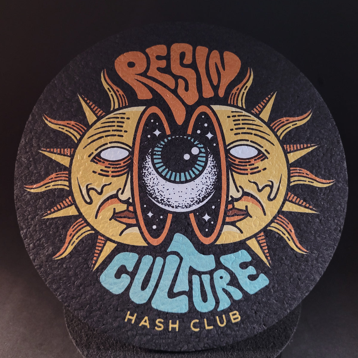 Hash Rlc Logo Resin Culture Hash Club - Logo Circle Mat – Invest in Headies