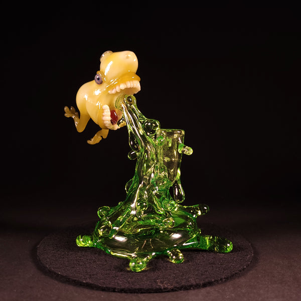 DAILY DEAL - Jahni Glass - Spitter #41 in Chartreuse