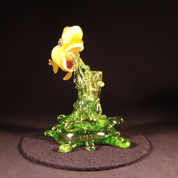 DAILY DEAL - Jahni Glass - Spitter #41 in Chartreuse