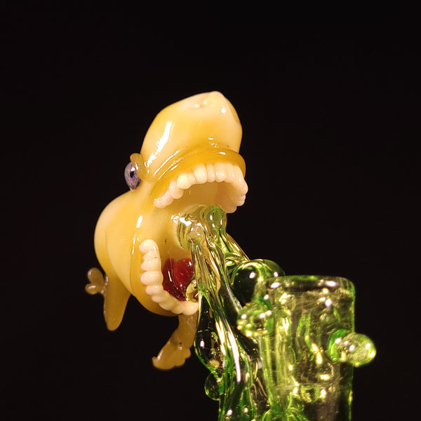 DAILY DEAL - Jahni Glass - Spitter #41 in Chartreuse