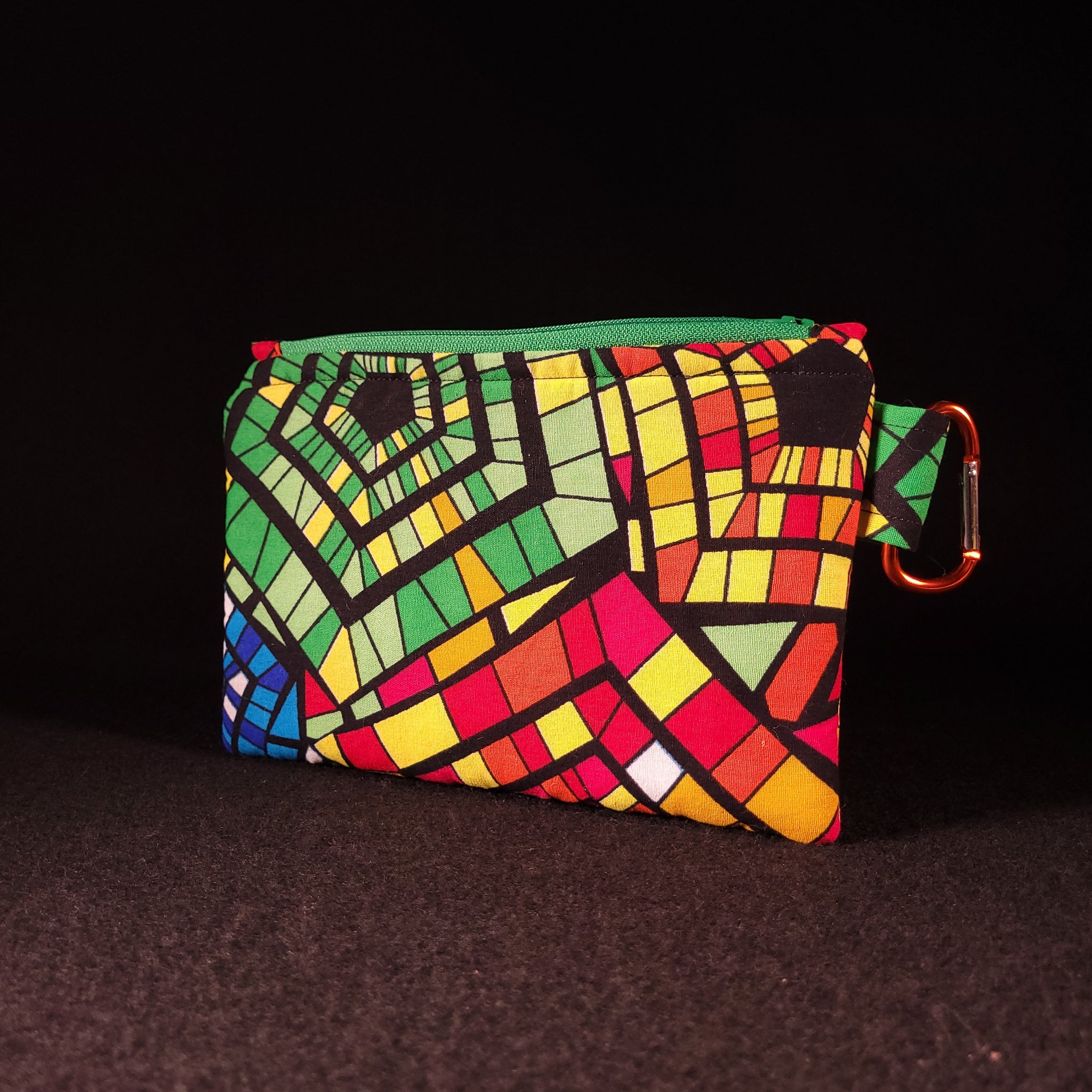 ItsTrulyByJulie - Double Insulated Stash Bags in Rainbow Stretch Octagon Pattern