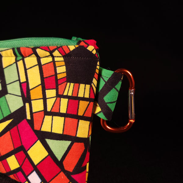 ItsTrulyByJulie - Double Insulated Stash Bags in Rainbow Stretch Octagon Pattern