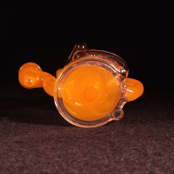 Blais Glass -  Daily Deal - Mini Trident Recycler V2 (CAD Orange Accents)