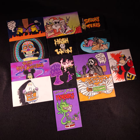 rob.t_art -  Halloween (heady magnets)