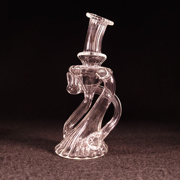 Desi B Glass - Desi Klein (Scalloped Clear)