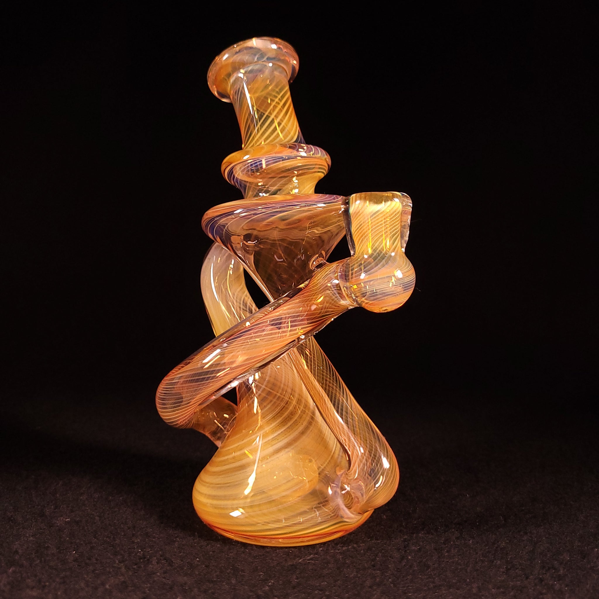 Desi B Glass - Desi Klein (Striped Fume)