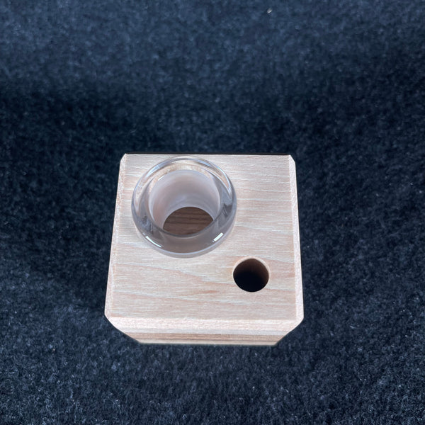 Sovereignty x DanK Woodworks- 1 Hole Slide Stand Hickory
