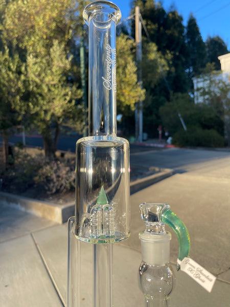 Green Stardust & Ghost-MA- FShornet G Line 9.5mm 6 Cut Upgrid to Splash Guard 32mm Neck