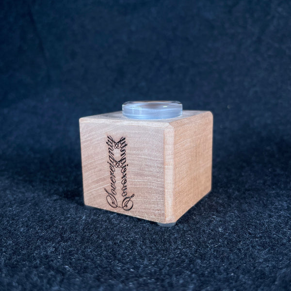 Sovereignty x DanK Woodworks- 1 Hole Slide Stand Cherry