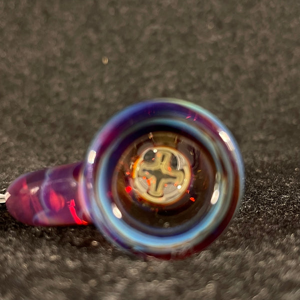 Sovereignty Glass - Amber Purple- Full Accent Slide 4 hole - 18mm