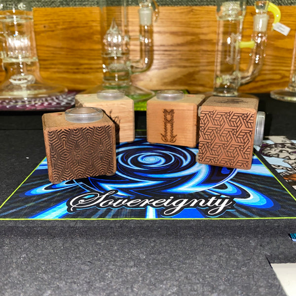 Sovereignty x DanK Woodworks- 1 Hole Slide Stand Patterned