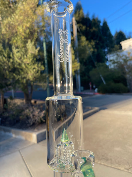 Green Stardust & Ghost-MA- FShornet G Line 9.5mm 6 Cut Upgrid to Splash Guard 32mm Neck