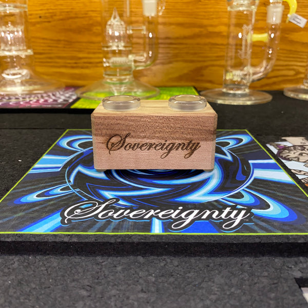 Sovereignty x DanK Woodworks- 2 Hole Slide Stand Patterned