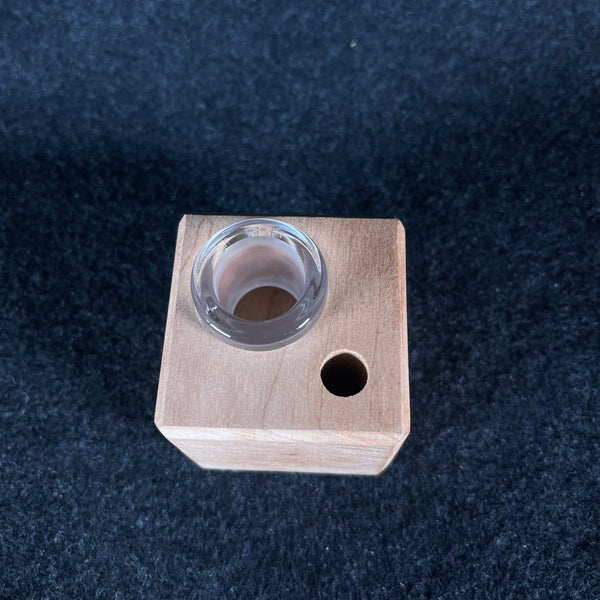 Sovereignty x DanK Woodworks- 1 Hole Slide Stand Cherry