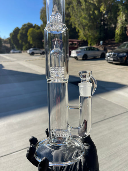 Clear - Steamline 16mm 6 Cut DownGrid to Mini Grid Dome with Splash Guard 38mm Neck