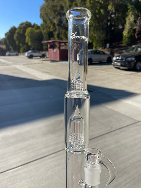 Clear - Steamline 16mm 6 Cut DownGrid to Mini Grid Dome with Splash Guard 38mm Neck