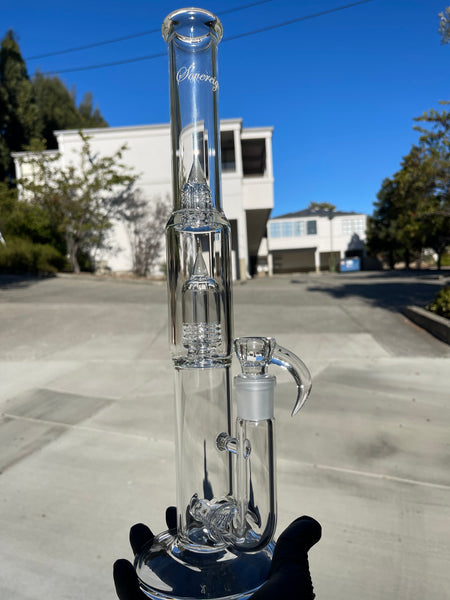 Clear - Steamline 16mm 6 Cut DownGrid to Mini Grid Dome with Splash Guard 38mm Neck