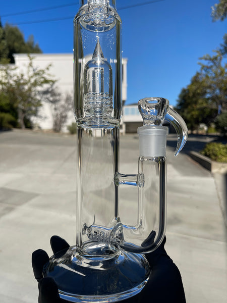 Clear - Steamline 16mm 6 Cut DownGrid to Mini Grid Dome with Splash Guard 38mm Neck