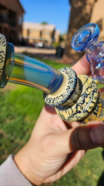 Boro.Vitrics X ProfxGlass - Rick and Morty Carved Collab Blooper