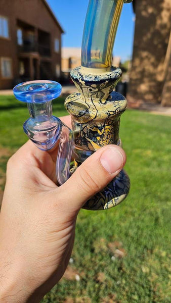 Boro.Vitrics X ProfxGlass - Rick and Morty Carved Collab Blooper