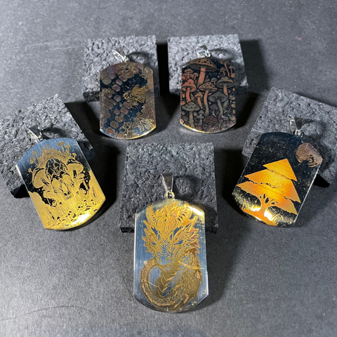 Elation Art - Laser Etched Stainless Steel Dog Tags